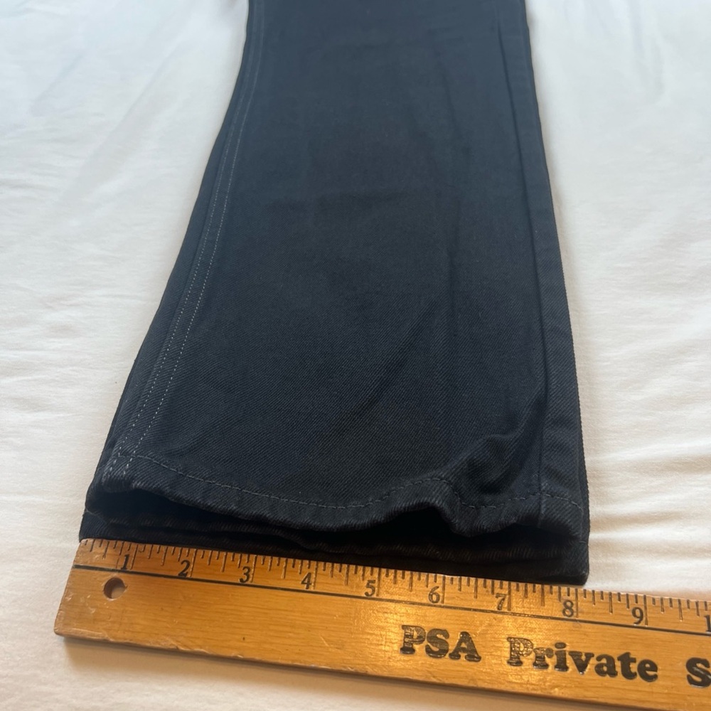 Levi’s 505 Men’s Straight Leg Black Jeans 36x32 Classic Denim - Picture 12 of 12